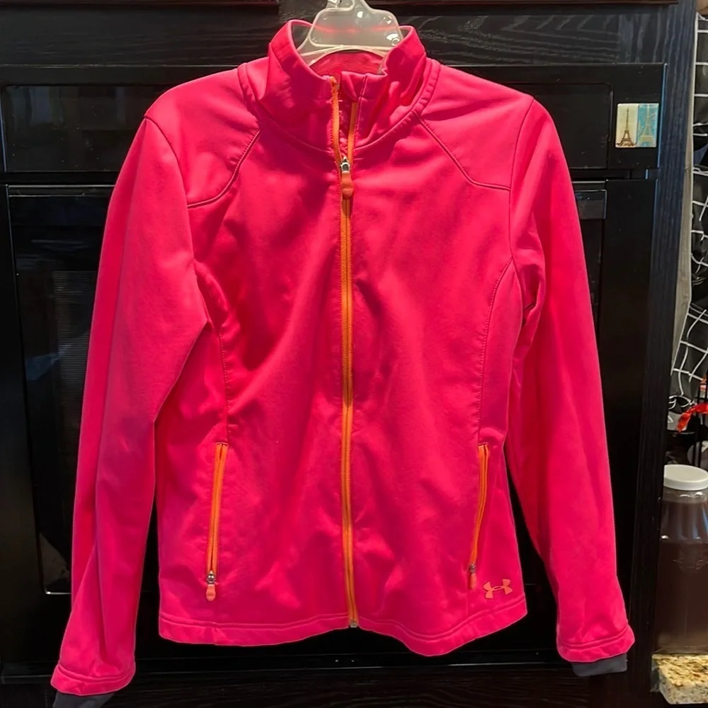 Girl’s UA zip jacket YXL